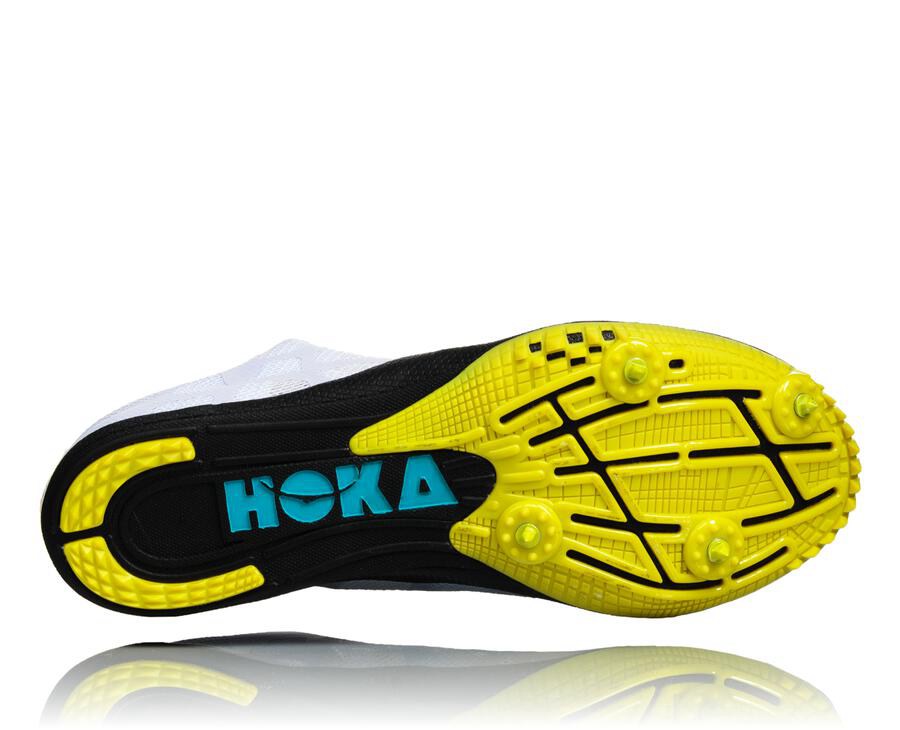 Hoka One One Womens Spikes - Rocket X - White - RGHS34095